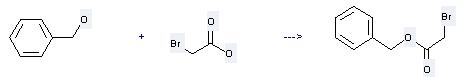 Benzyl 2-bromoacetate can be prepared by bromoacetic acid and phenylmethanol